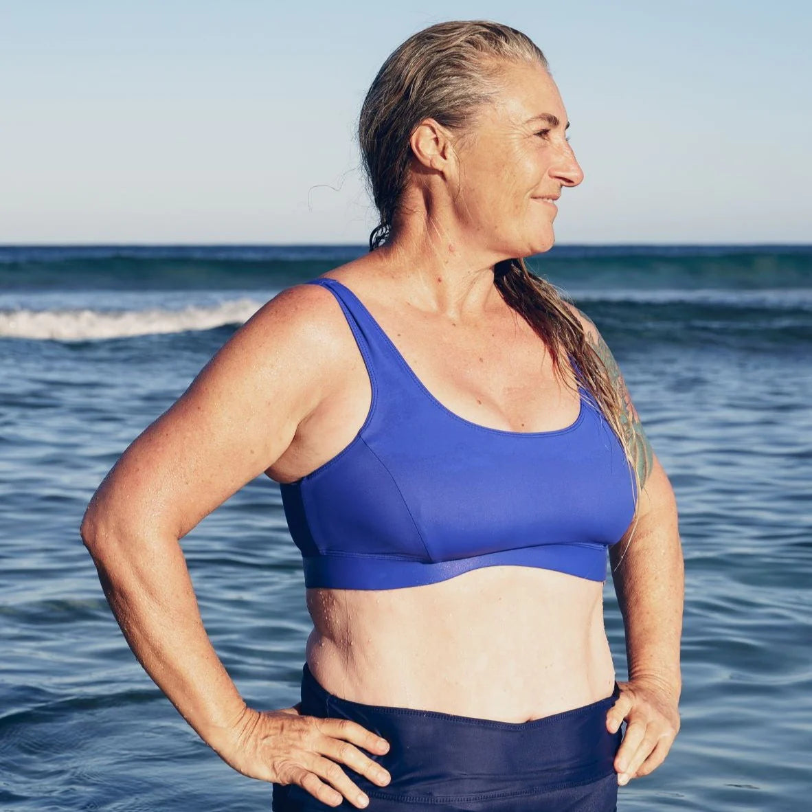 Curvy Crop suits DD+ cup | Ocean Remedy