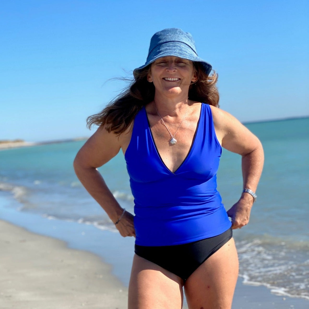 Tankini Top - Botanica Reversible