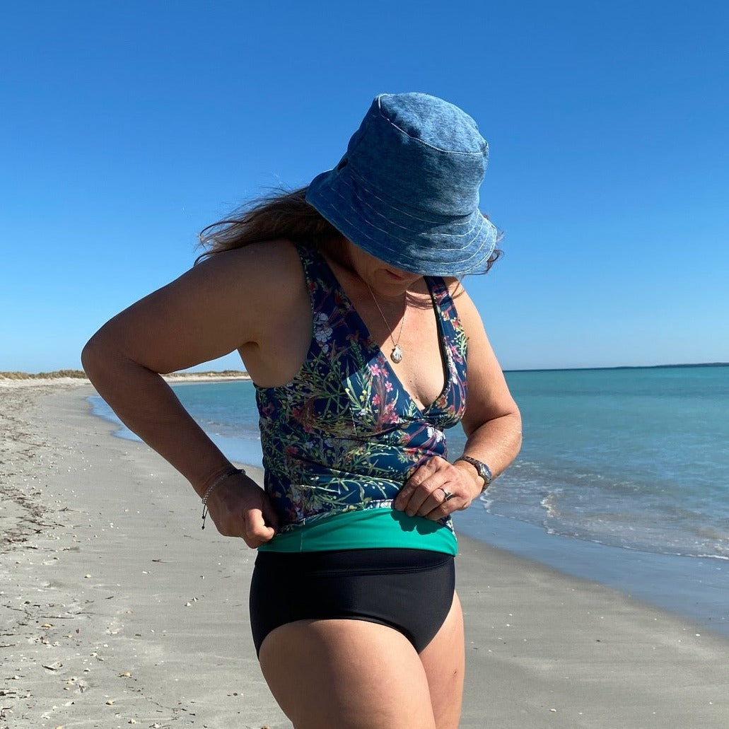 Tankini Top - Botanica Reversible